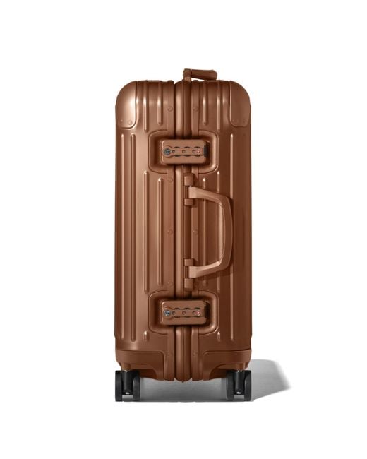 Rimowa Brown Original Cabin Carry-on Suitcase for men