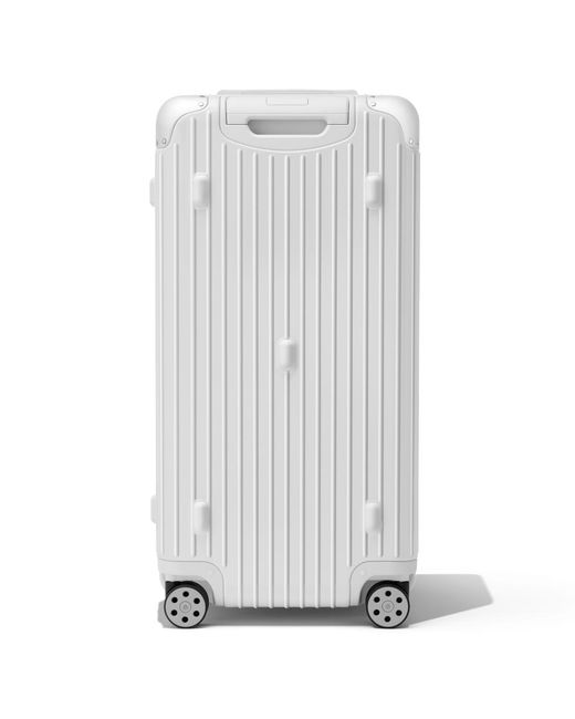 RIMOWA Hybrid Trunk Plus Large Check-in Suitcase in White for Men