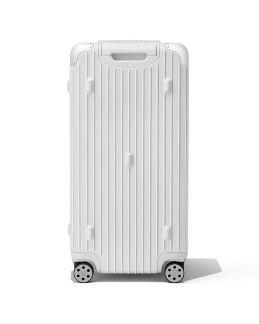 RIMOWA Hybrid Trunk Plus Large Check-in Suitcase in White | Lyst