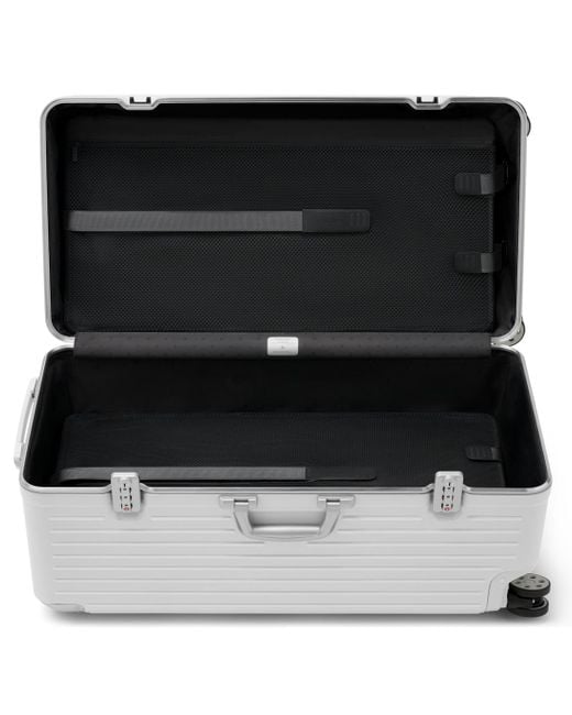 RIMOWA Hybrid Trunk Plus Large Check-in Suitcase in White | Lyst
