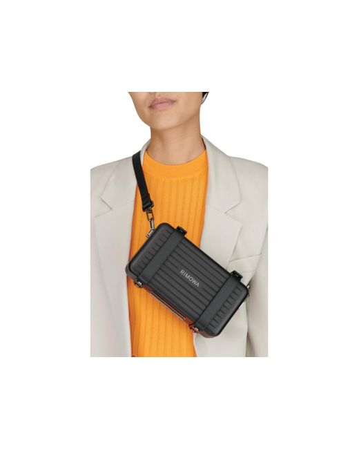 Rimowa Black Aluminium Cross-body Bag