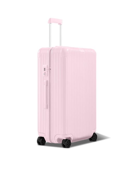 RIMOWA Essential Check-in L Suitcase in Pink | Lyst