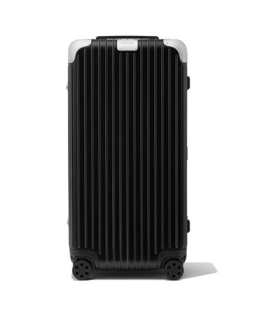Rimowa Black Hybrid Trunk Plus Large Check-in Suitcase for men