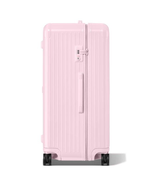 RIMOWA Essential Trunk Plus Large Check-in Suitcase in Pink for