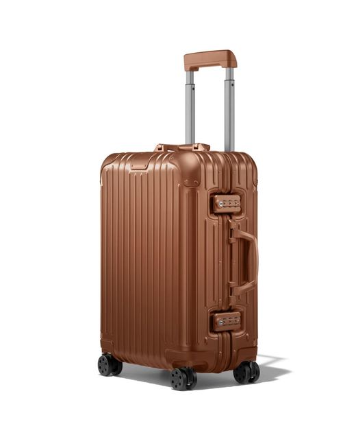 Rimowa Brown Original Cabin Carry-on Suitcase for men