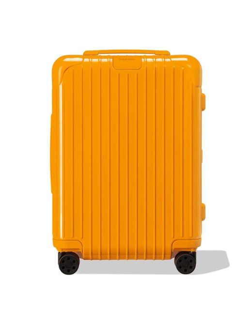 Rimowa Orange Essential Cabin Suitcase for men