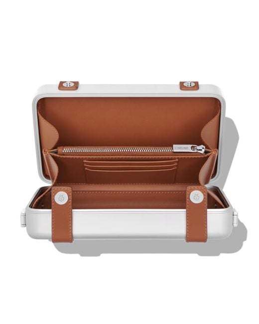 Rimowa White Aluminium Cross-body Bag for men