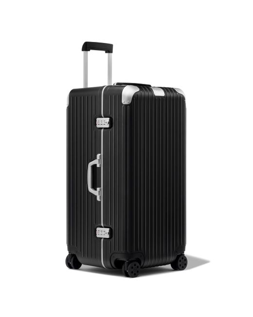 Rimowa Black Hybrid Trunk Plus Large Check-in Suitcase for men