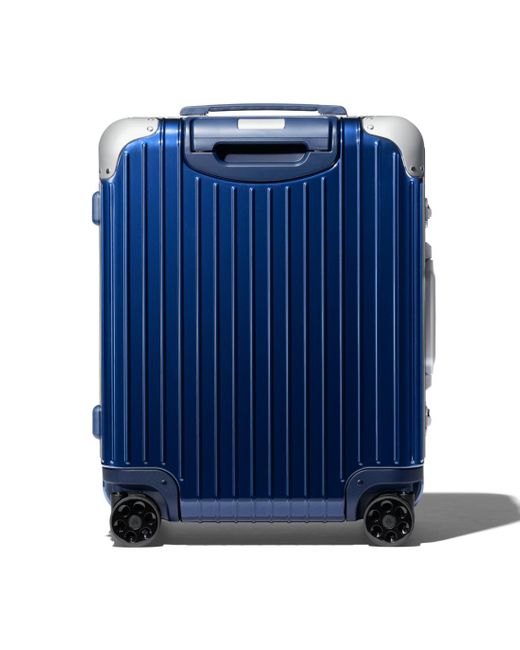 RIMOWA　HybridCabinS　Matte Blue RIMOWA Hybrid Cabin Plus Suitcase in Blue | Lyst