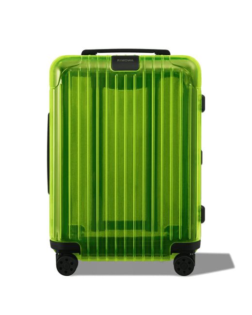 Rimowa Green Essential Cabin Neon Suitcase for men