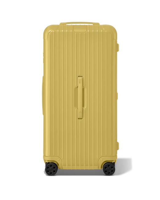 Rimowa Yellow Essential Trunk Plus Large Check-in Suitcase