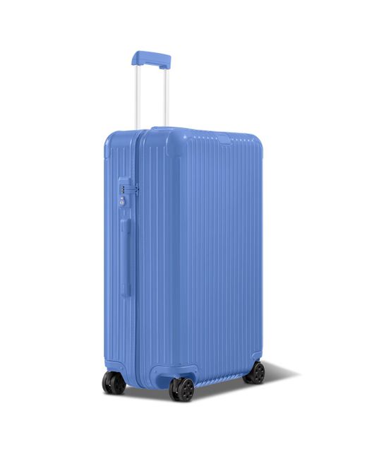Rimowa Blue Essential Check-in L Suitcase for men