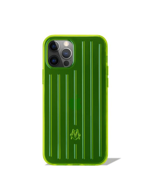 Rimowa Green Neon Lime Case For Iphone 12 Pro Max for men