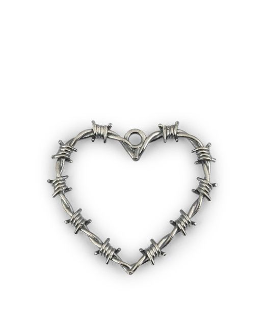 Collana cuore filo spinato da Uomo di Nove25 in Metallizzato | Lyst