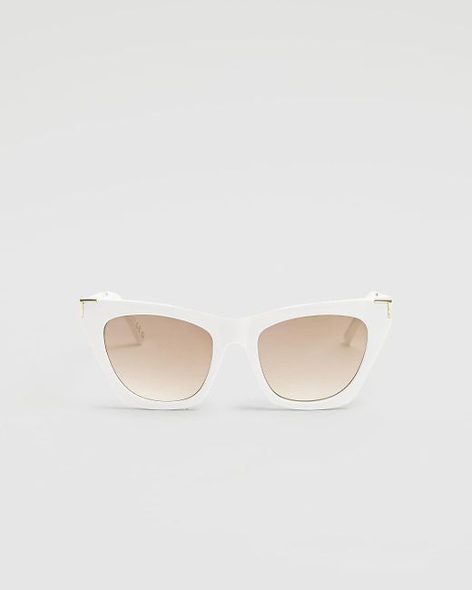 River Island Metallic Pointed Cateye Sunglasses