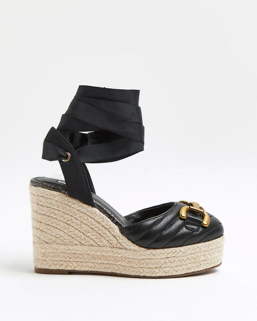 wide fit wedges river island