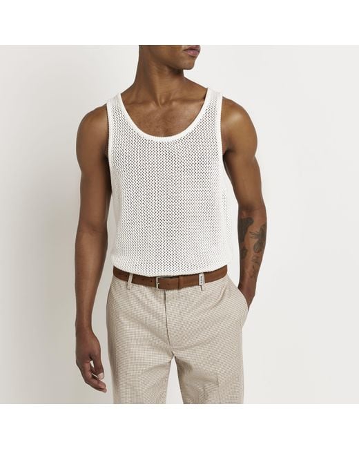 White store mesh vest