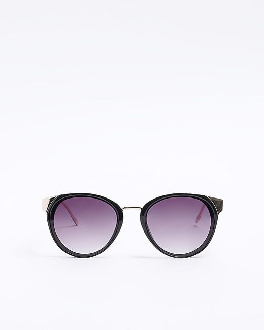 River Island Purple Cat Eye Sunglasses