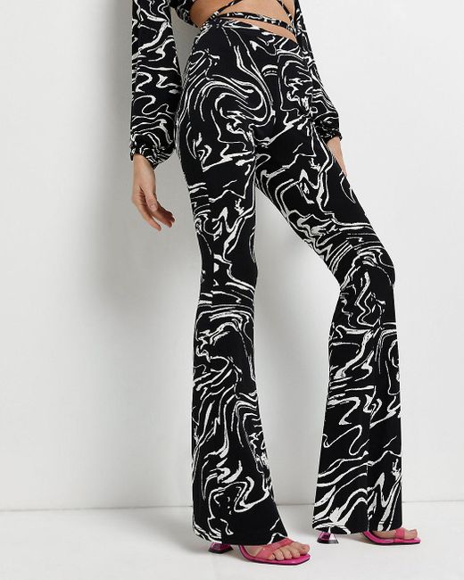 petite printed pants