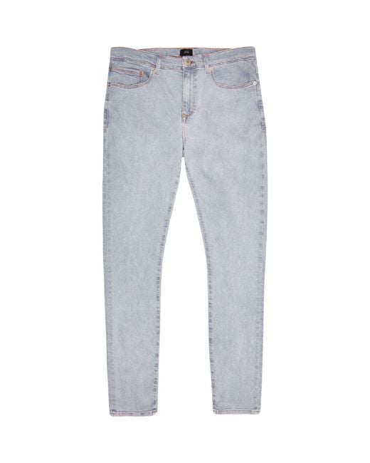 Mens Jeans River Island Danny Jeans Buy Gray Super Skinny Men's