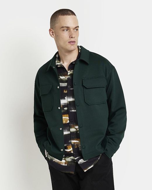 regular fit shacket