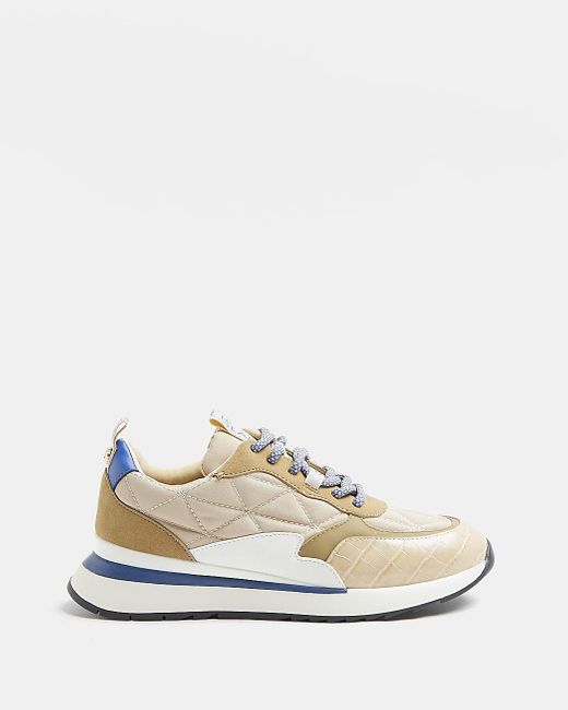 cream colour trainers