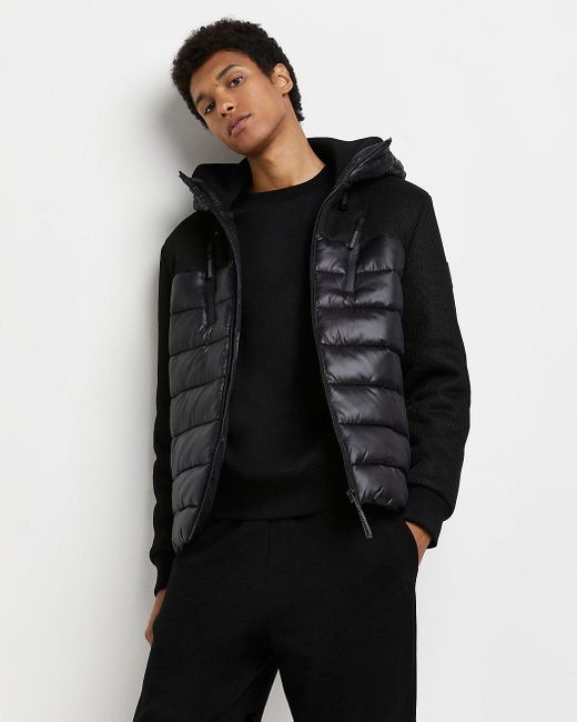 quilted down puffer jacket