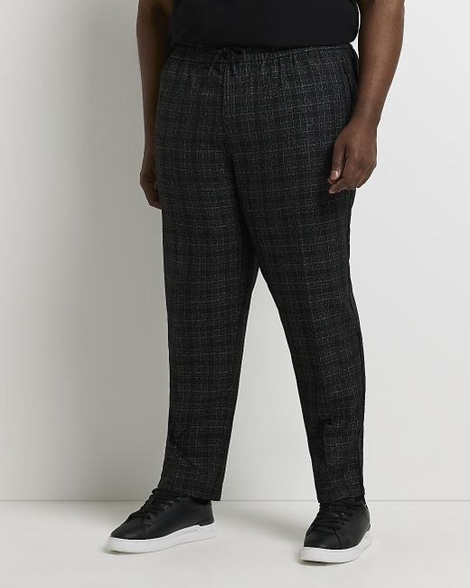 River Island Big \u0026 Tall Slim Fit Black 