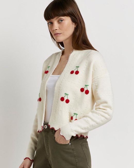 cherry cardigan