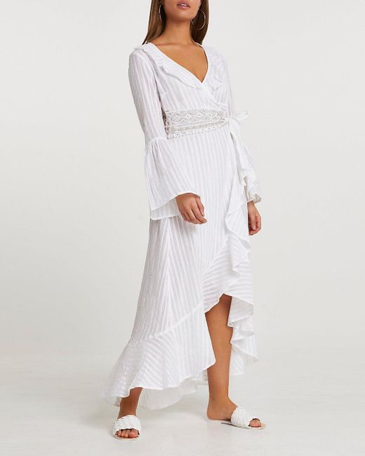 long sleeve beach kaftan