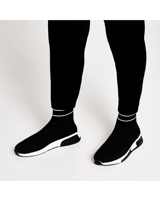 mallet runner sock trainers