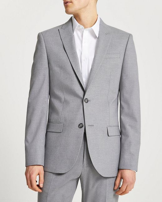 river island slim fit suits