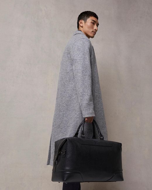 Black Ri Studio Leather Holdall Bag 
