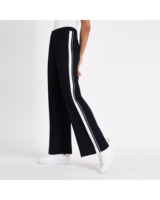Side Stripe Trousers | Lyst 