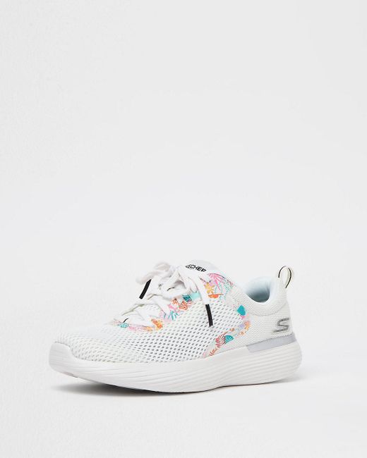 Skechers Sketchers White Mesh Lace Up 