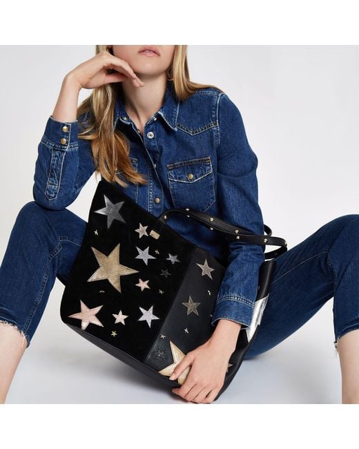 River island star best sale bag