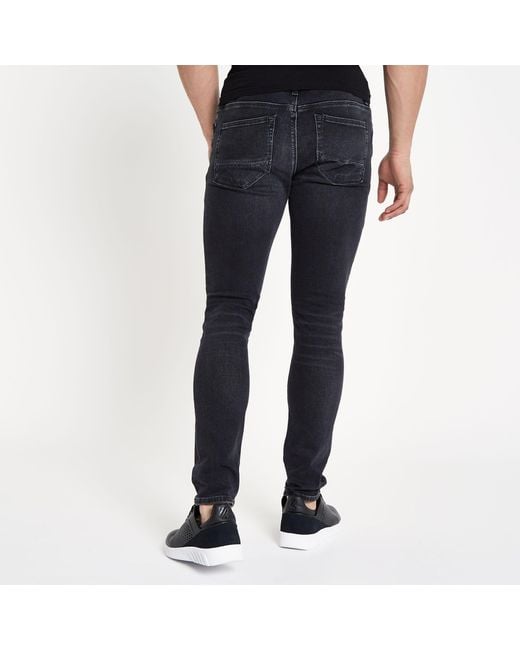 river island sid skinny jeans