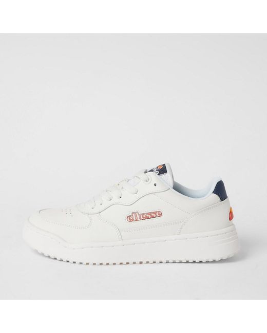 ellesse contest leather trainers