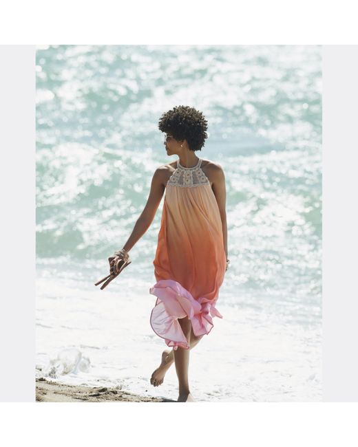 Blue island beach dress sale
