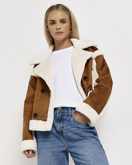 River island petite aviator hotsell jacket