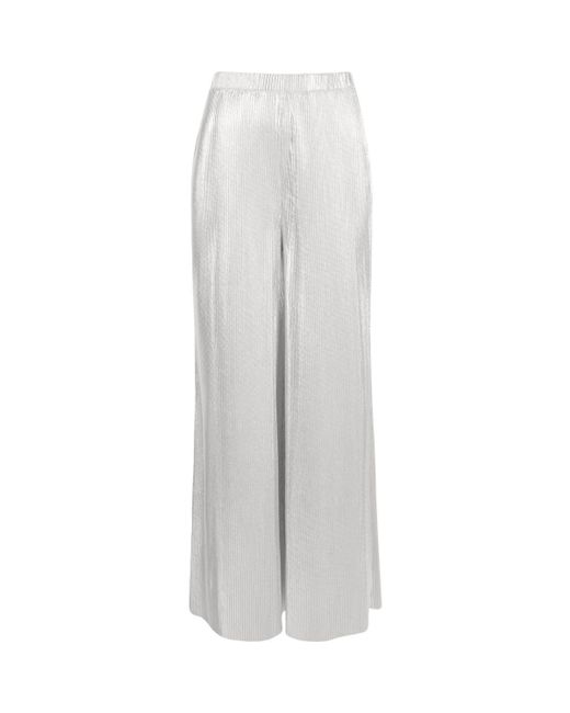 LINEN HALTER TOP AND PALAZZO TROUSERS CO ORD  Grey  ZARA United Kingdom