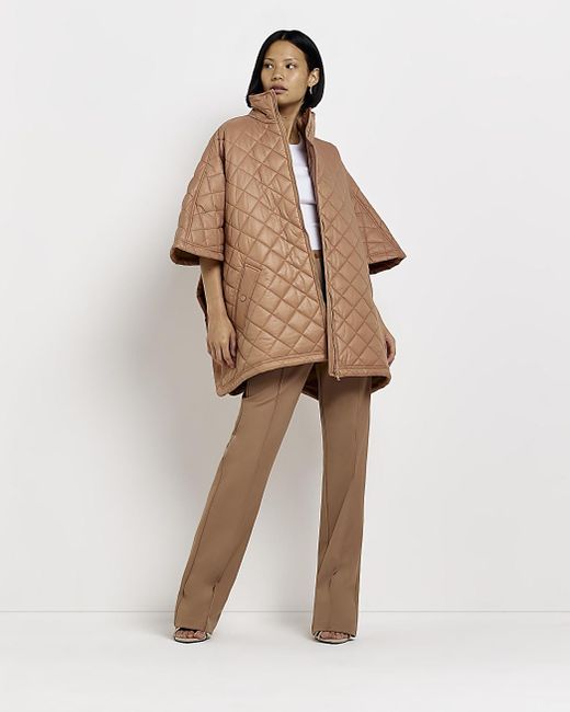 cape coat brown