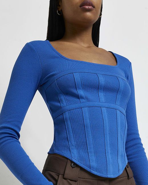 Island Fitted Corset Top Lyst