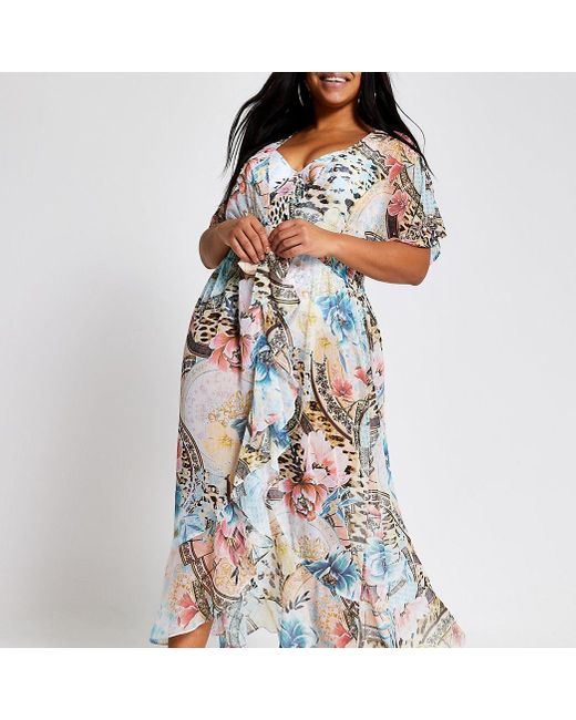 river island maxi kaftan
