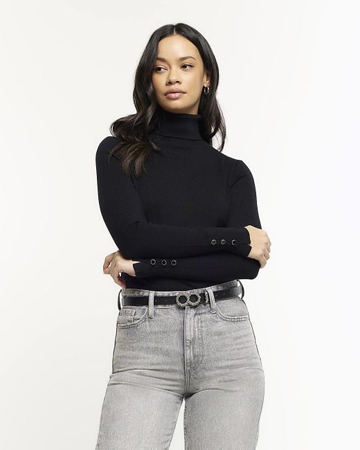 Turtle neck jumper river hotsell island