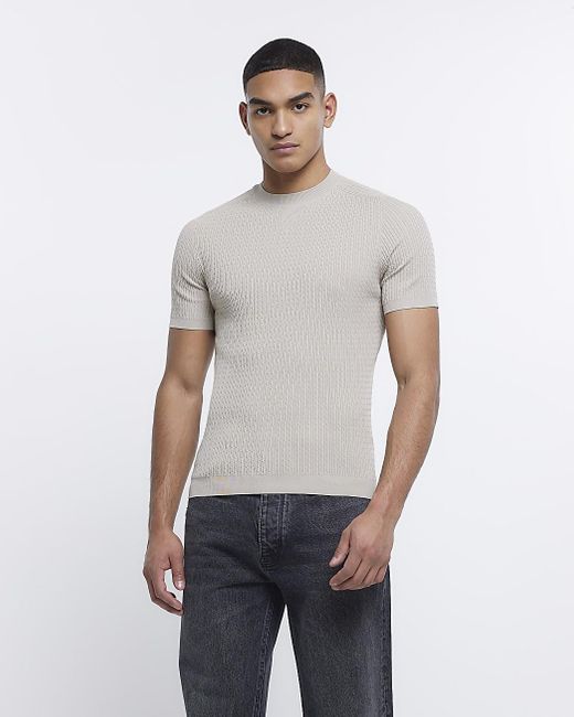 river island muscle t shirts