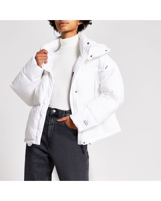 Pepe Jeans Crop Puffer Coat 