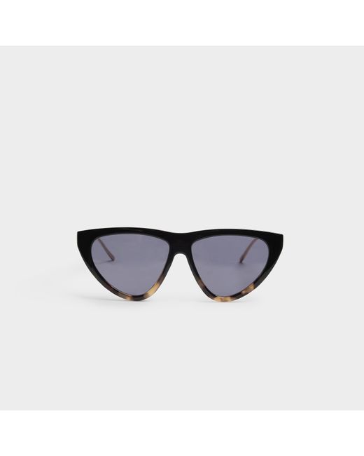 River Island Black Pointy Cat Eye Sunglasses