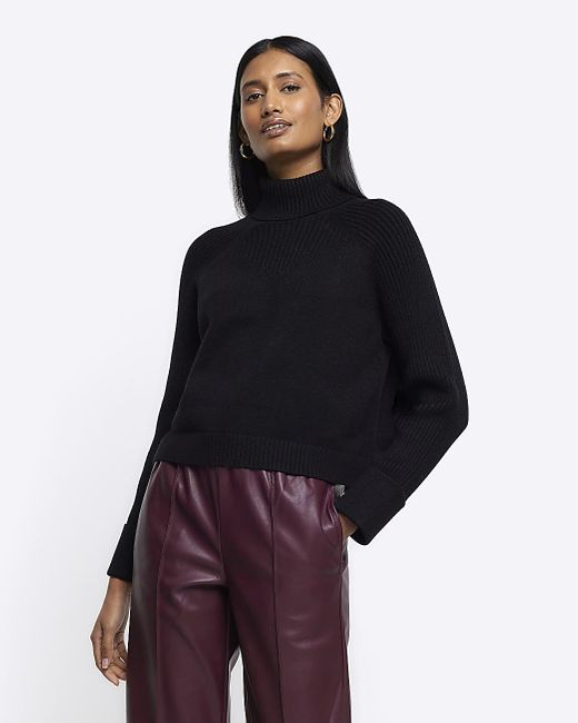 Roll neck jumper river island cheap