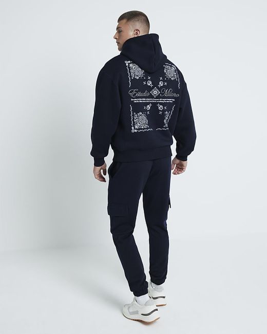 Mens oversized graphic hoodie shop